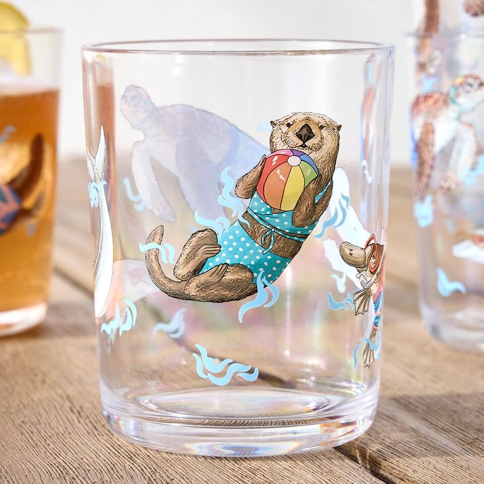 Dapper Animal Acrylic Drinkware West Elm Australia